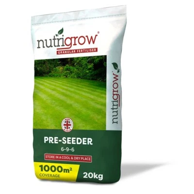 Nutrigrow Pre-Seeder Lawn & Turf Fertiliser New Grass Fertilizer Seed Fertiliser