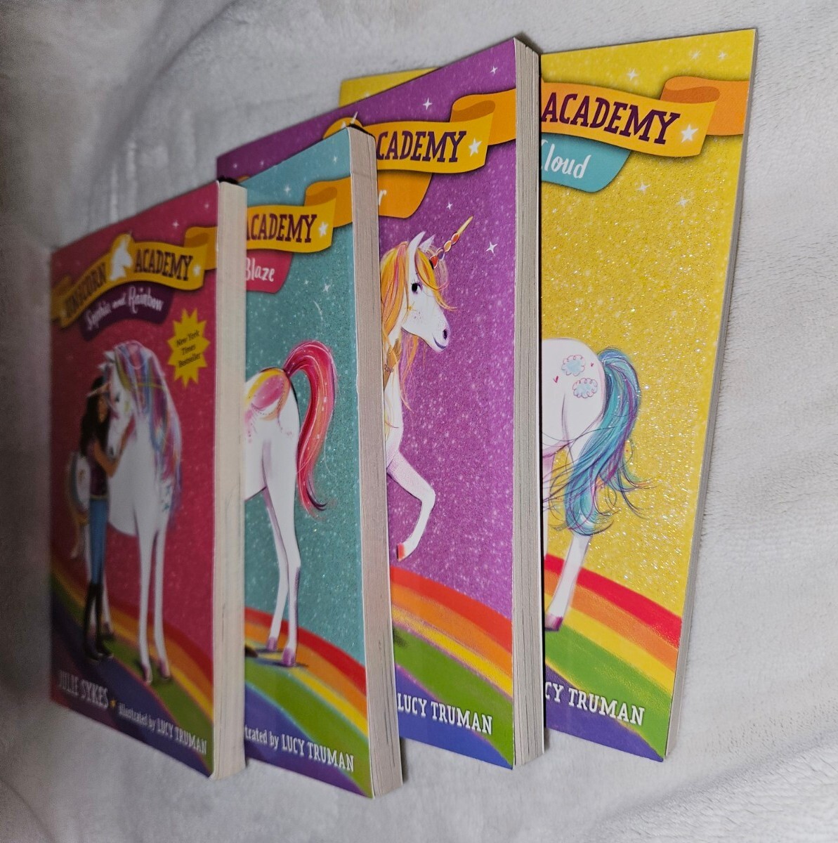 Unicorn Academy: Rainbow of Adventure Set (Chapter Books 1-4) By