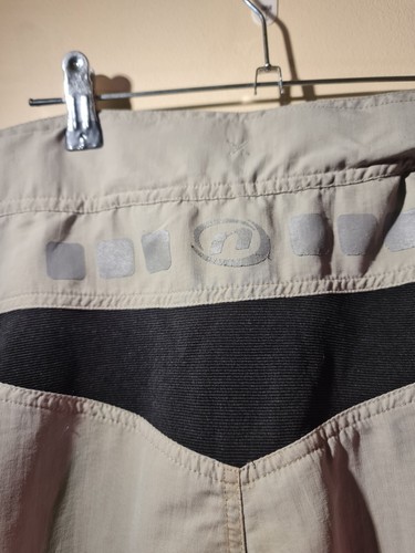 Netti Mens Cycle Shorts XXL 2XL Light Olive Lined Padded Zip Pocket - Picture 23 of 24