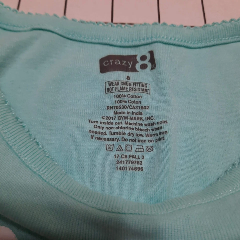 Комплект из 2 пижам Crazy 8 Dreamers Gonna Dream размер 8 пижама в полоску низ - Изображение 4 из 4