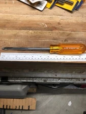 XCELITE R51665 6 Inch Regular Round Blade Screwdriver, Amber Handle $30