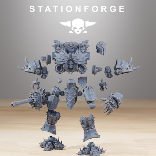 Pythonicus Defender Mk2 - Corrupted Knight, Stationforge - Picture 5 of 6