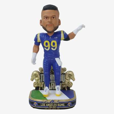 【希少】アーロン・ドナルド 引退記念 ボブルヘッド フィギュア Aaron Donald Los Angeles Rams Retirement Bobblehead NFL Football