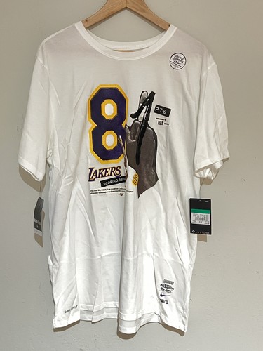 Kobe Bryant Los Angeles Lakers Nike Iconic Moments 81 Points T-Shirt Men's XL - Picture 2 of 5