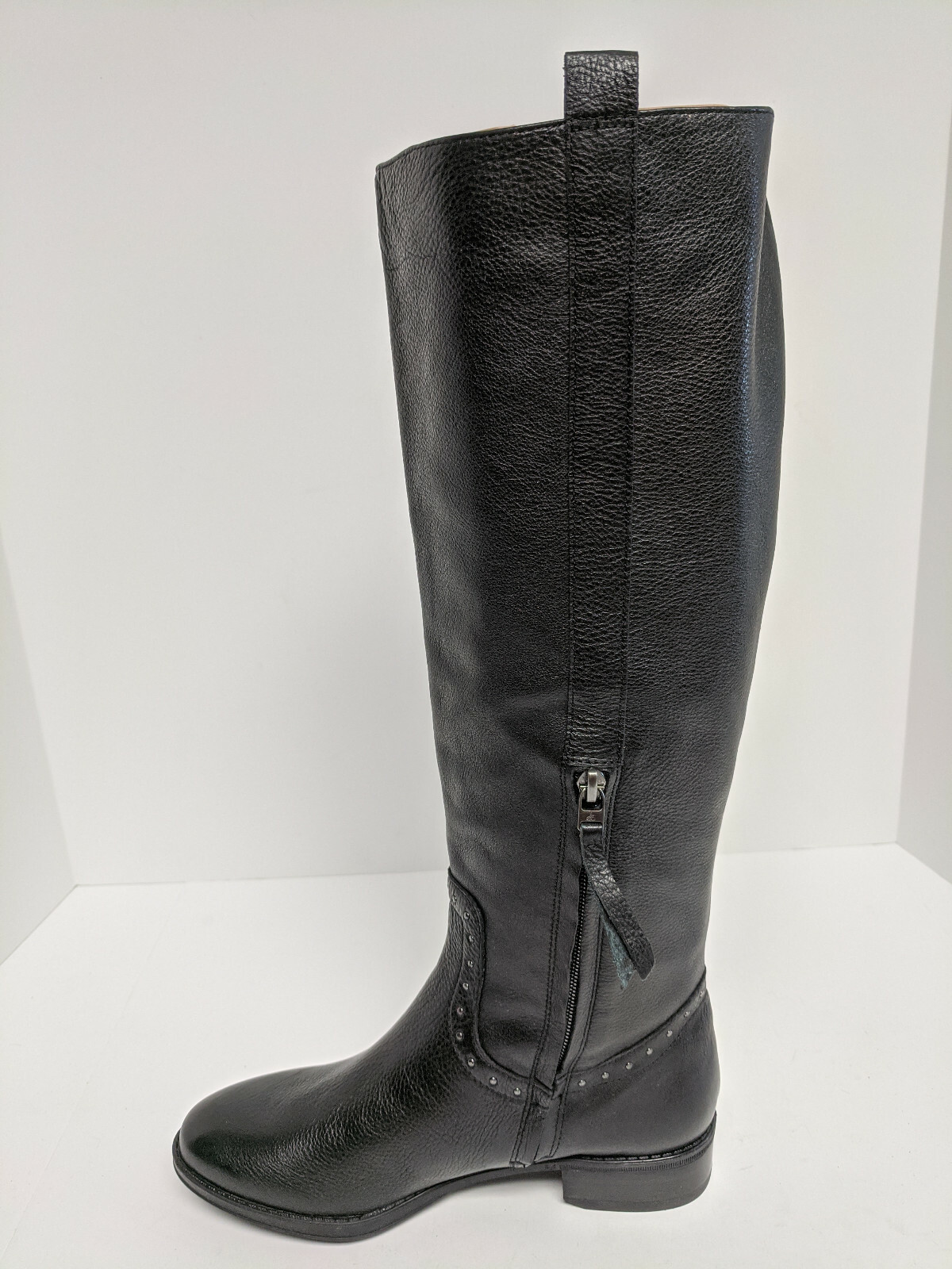 Sam Edelman Wide Calf Riding Boots, Black Leather, Wo… Gem