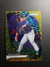 2020 Panini Prizm BRYAN ABREU #03/10 RC Gold Donut Circles Rookie No. 89 Astros