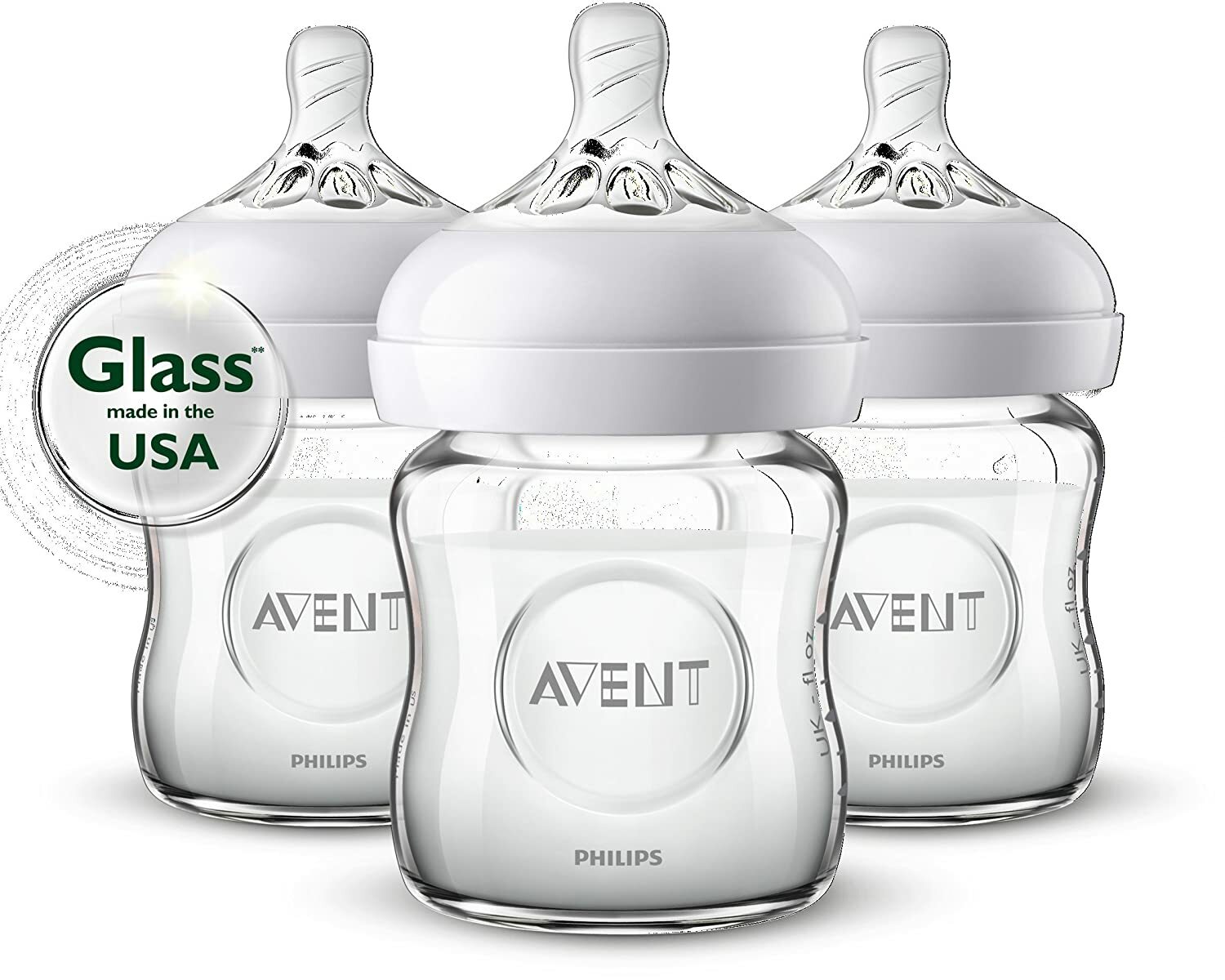philips avent natural glass bottle baby gift set