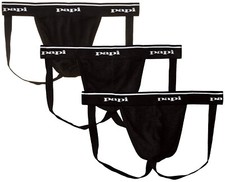 Papi Men's 3 Pack Cotton Jockstrap - 705910