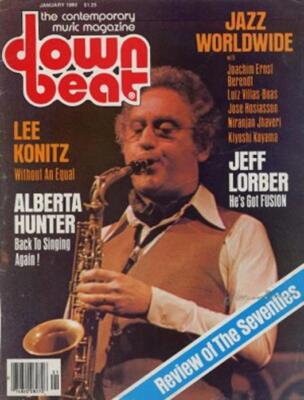 Lee Konitz Downbeat Clipping