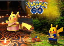 Kurta / Saree Pikachu | Pokémon Go Trade