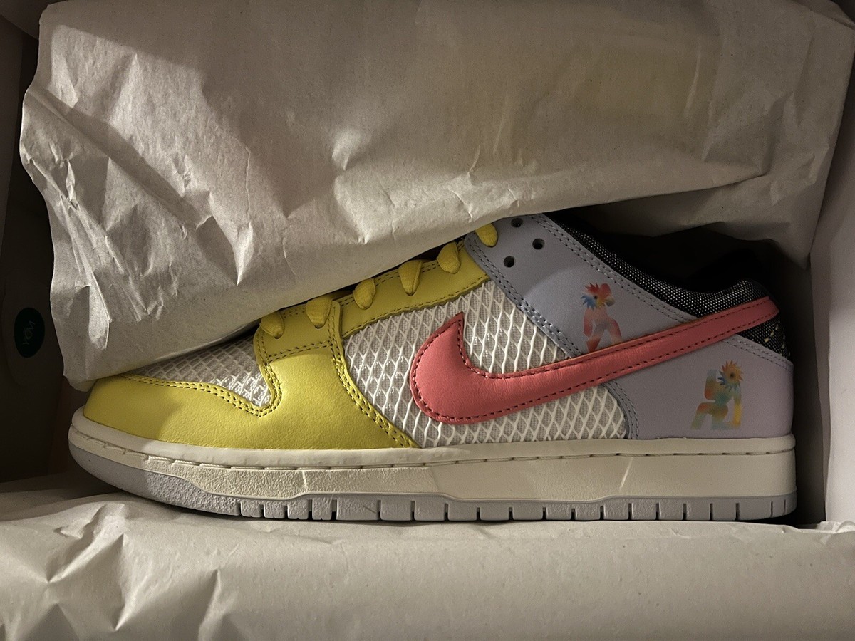 Size 10 - Nike Dunk Low SB x Xavier Schipani Be True - Trans  display picture 1