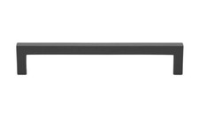 6-1/4 in. Matte Black Solid SquareSlim Cabinet Drawer Bar Pulls 10-Pack lot 16