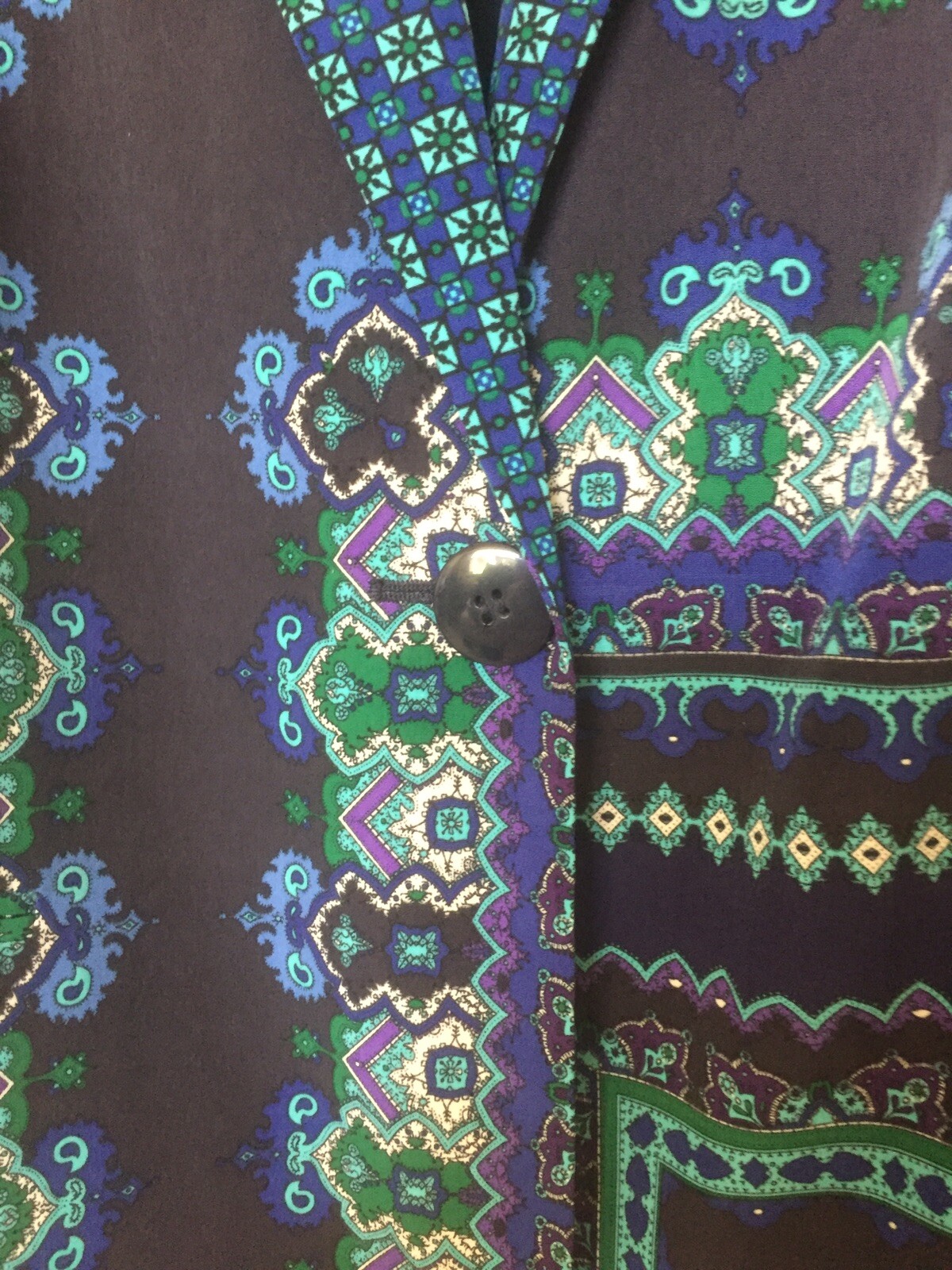 Chico’s Multicolor 1-Button Lined Blazer/Jacket W… - image 3