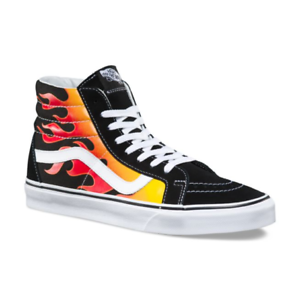 vans sk8hi flame