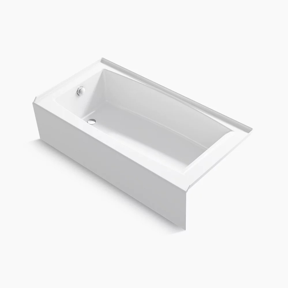 Kohler Elmbrook 60 x 30.25 inch Alcove Bathtub Left Drain KR23217LA0