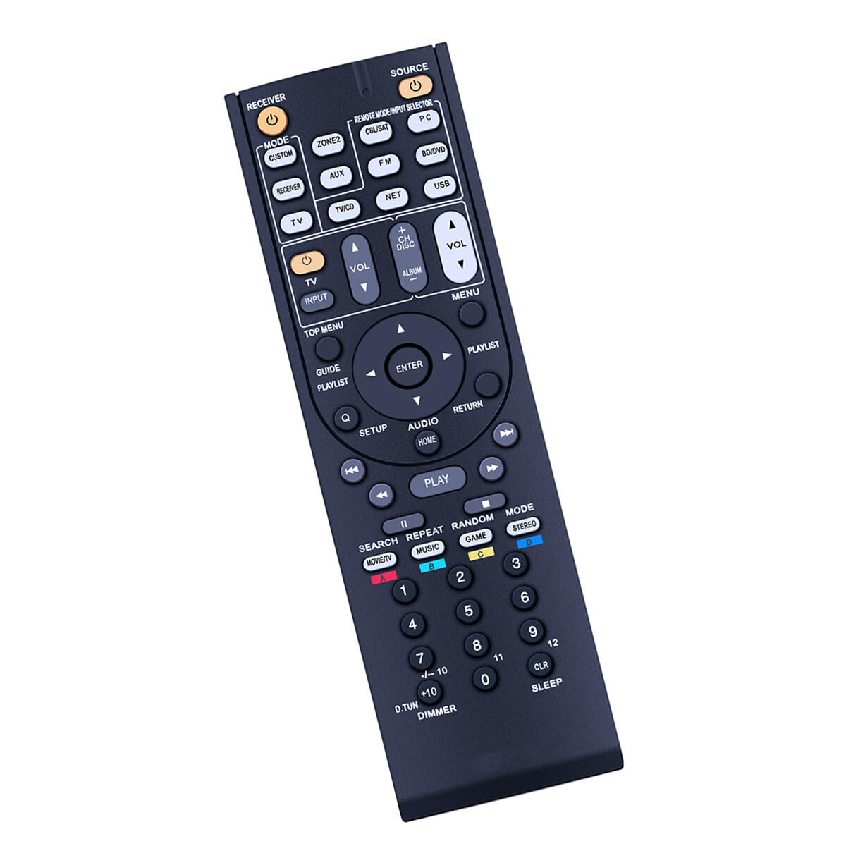 Remote For Onkyo HT-S3700 TX-NR535 TX-SR333 TX-SR343 HT-R393 HT-R593 AV Receiver