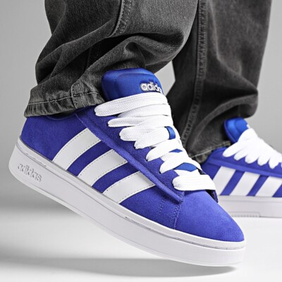 Adidas Grand Court Alpha 00s Men's Athletic Shoe Blue Sneakers