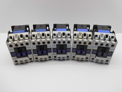 CHINT NC1 4KW AC SPULENSCHÜTZ 4 POLIG 3 HAND & 1 N/O POLEN AUX STARTER 9 AMP