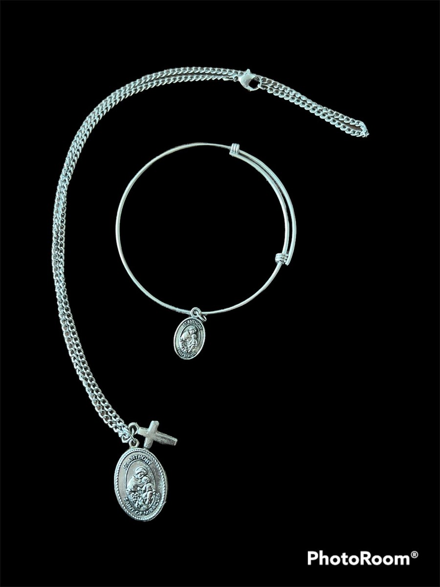 St Anthony Bracelet and necklace UK