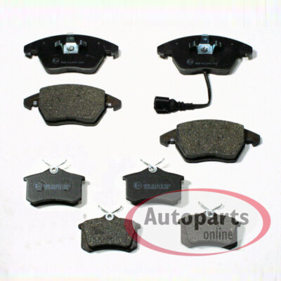 Bremsbeläge Warnkontakt vorne + hinten passt für VW Golf 5