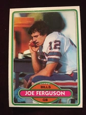 1980 Topps #348 Bills Joe Ferguson Football Card