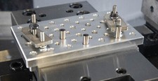 Mini vice pallet, fixture pallet,  milling machine, pillar drill
