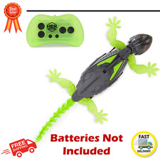 HEX BOTS Wallcrawler Gecko, Remote Control Robot Toy for Kids, Batteries Not