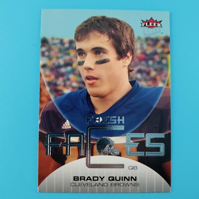 2007 Fleer Ultra #FF-BQ Brady Quinn Cleveland Browns FRESH FACES