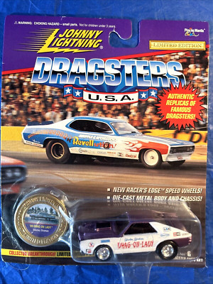 Johnny Lightning Dragsters USA '69 AMX AMC DRAG-ON-LADY Shirley Shahan SUPER
