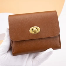 Womens Short Wallet Small Credit Card Holder Leather Handbag Coins Pocket Gift