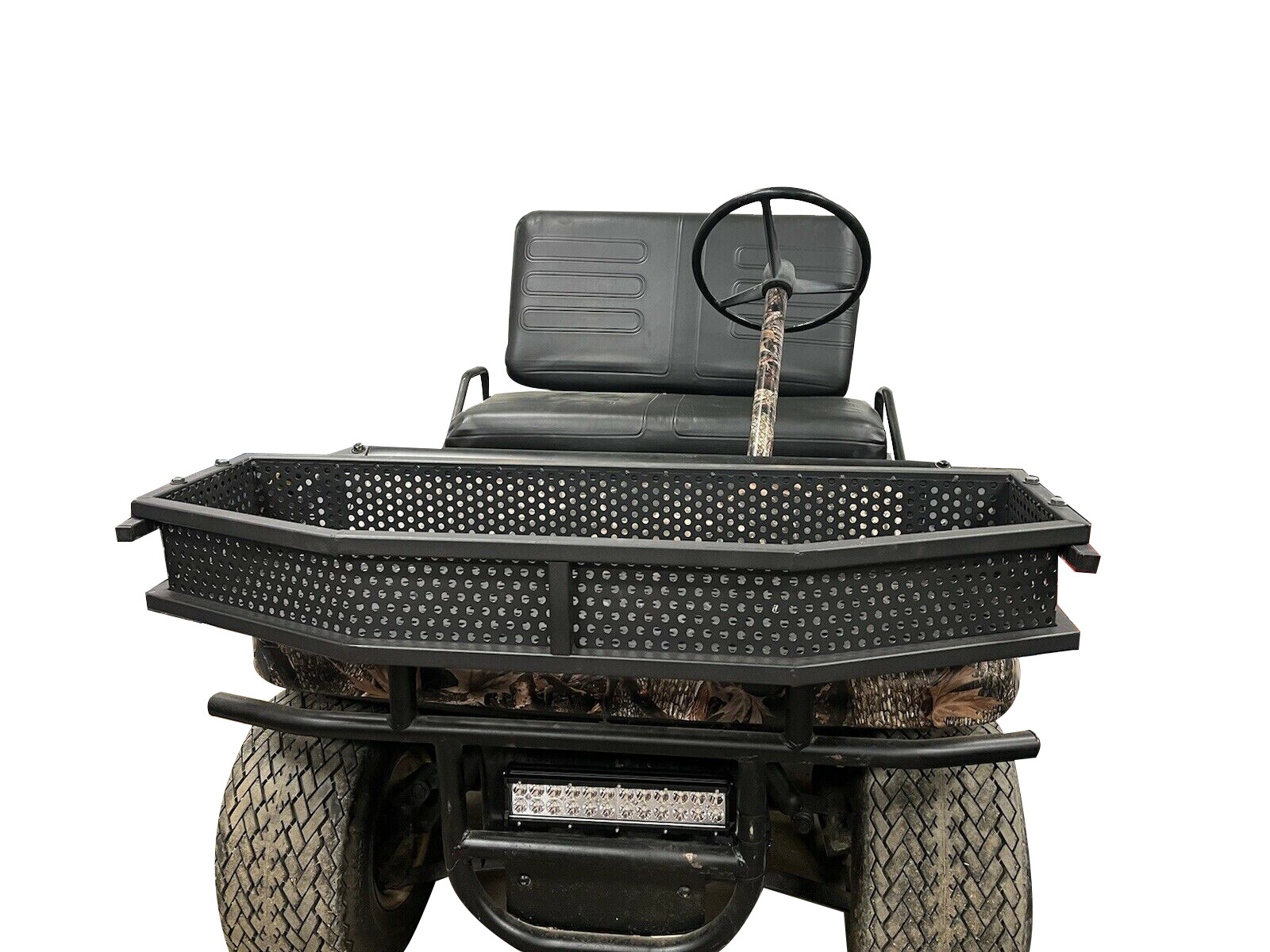 Golf Cart Front Clay Basket Utility Cargo Storage Basket For