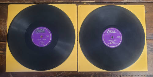 BIG MAYBELLE I've Got A Feelin' / My Country Man OKEH 78 RPM x2 SHELLAC USED