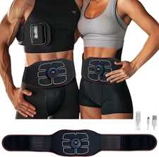 Sports Ab Stimulator, Ab Machine, Abdominal Toning Belt Workout Portable Home Of