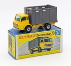 Matchbox Lesney Superfast 37 Dodge Cattle Truck In Yellow - MIB