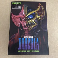 NECA TMNT X Universal Monsters SHREDDER as DRACULA PURPLE WALMART EXCLUSIVE NEW