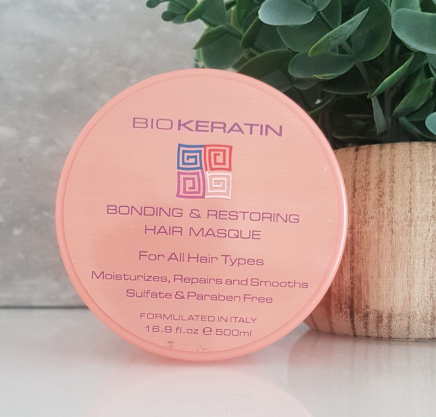 BIO KERATIN Bonding & Restoring Hair Masque For All Hair Types 500ml