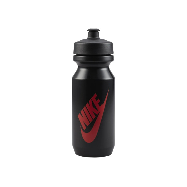 Nike 22oz Big Mouth Water Bottle Black Bright Crimson Official