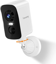 Telecamera Wifi Esterno Senza Fili, Telecamera Di Sicurezza Wireless Con Visione