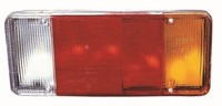 1X Abakus 663-1907R-LD-WE Heckleuchte FüR Iveco