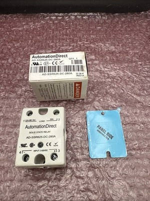 Automation Direct AD-SSR625-DC-280A Halbleiterrelais Neu
