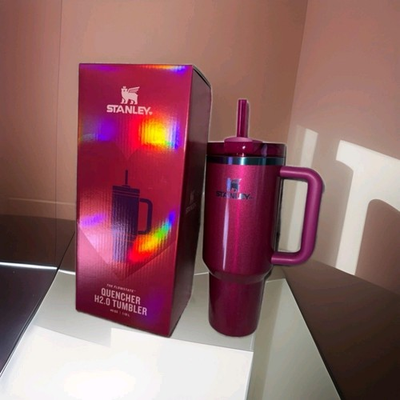 #ad #ad NIB Stanley Cup Valentines Day Tumbler 40 Oz Berry Truffle LIMITED EDITION $75.00