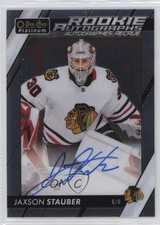 2023-24 O-Pee-Chee Platinum Rookie Auto Jaxson Stauber #R-JS Auto 13og