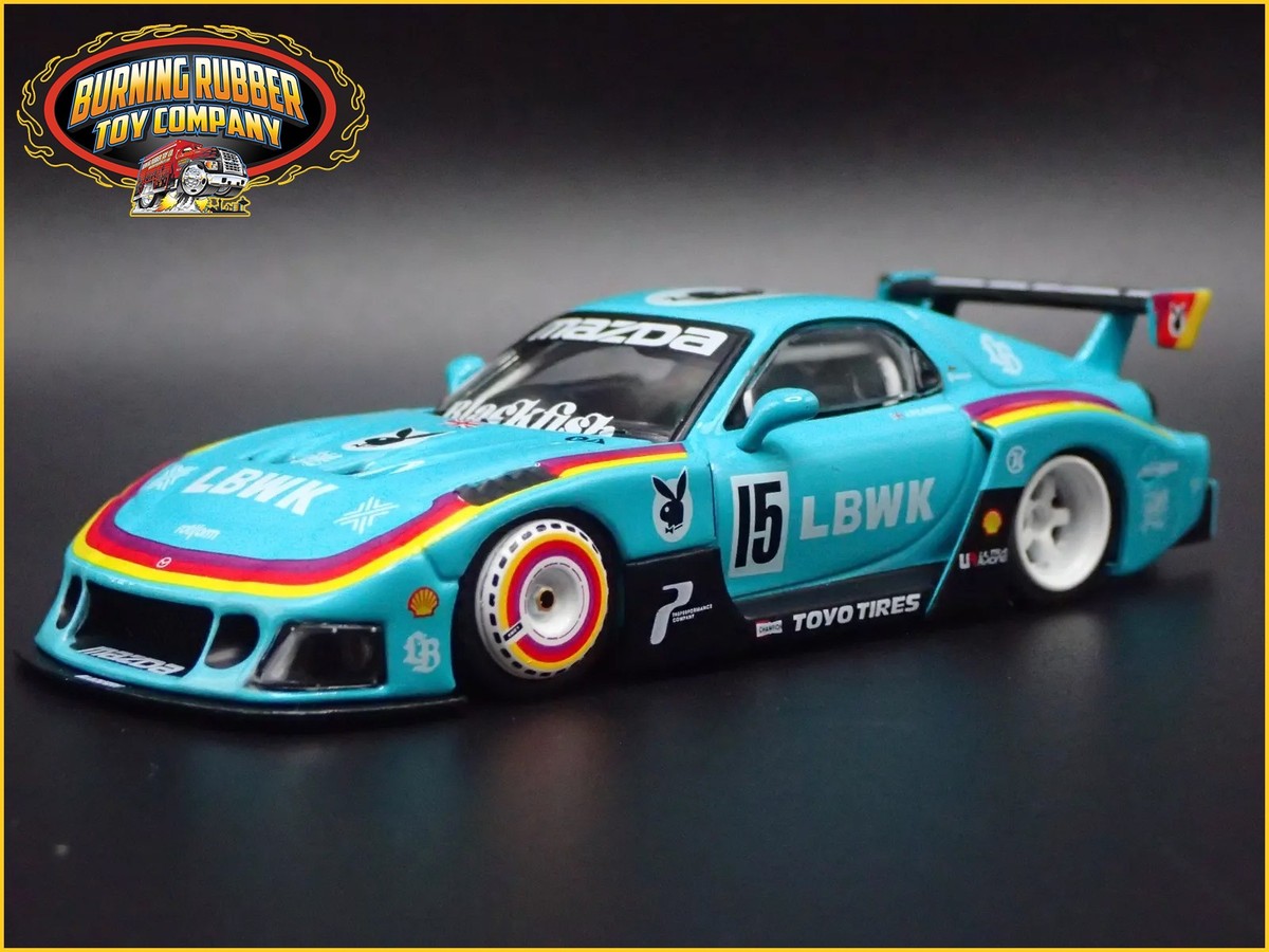 MAZDA RX7 FD3S LB-SUPER SILHOUETTE LIBERTY WALK JDM 1:64 SCALE