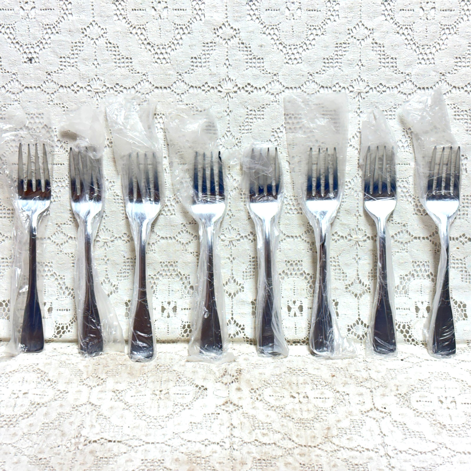 6 3/4" Stainless New Set 8