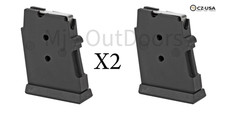 CZ 452/453/455/457 .22LR 5RD Magazine - 2 Pack - Factory OEM Polymer Body