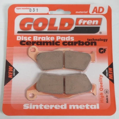Plaquette de frein Gold Fren pour Moto CCM 710 FT S Flat Tracker 2008 AVG Neuf - Photo 1/2