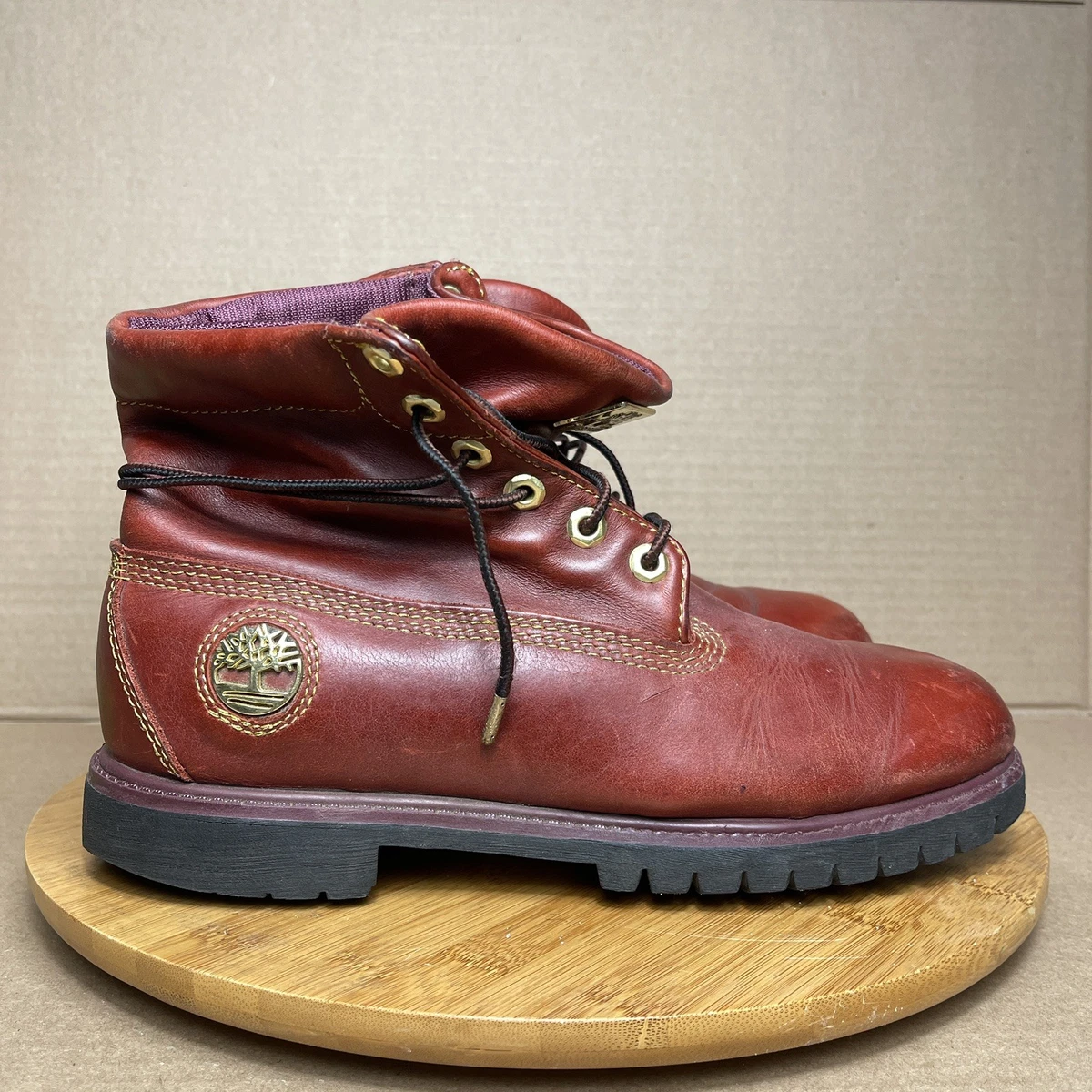 Timberland Leather Upper Gold Boots for Men for sale | eBay
