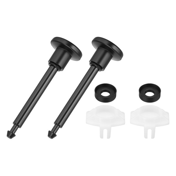 2Er-Set Badewannen-Ablauf Reparaturset FüR Marke, Schwarz, 2 VentilstäNgel-image
