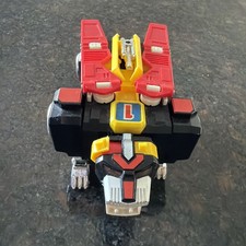 Modellino giocattolo vintage 1984 Voltron World Events Panosh Place corpo leone nero
