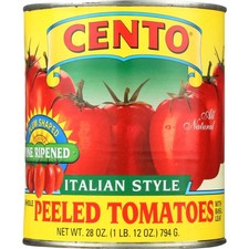 Tomato Plum Peeled Case of 12 X 28 Oz By Cento